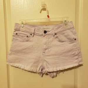 Women's Jean Shorts in light purple
